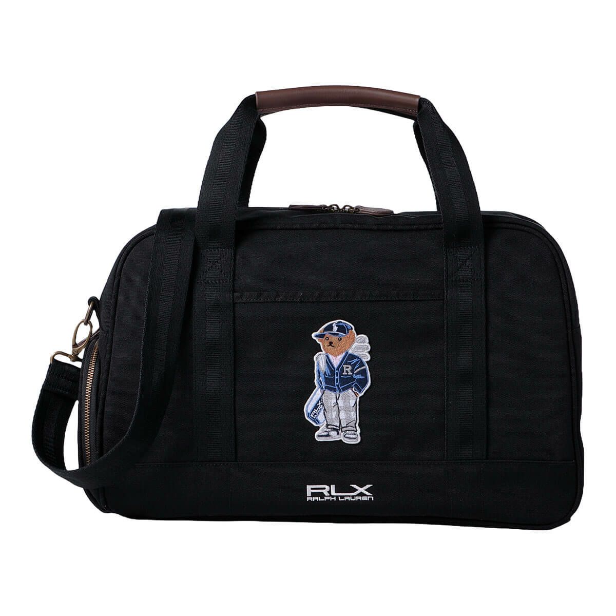 RLX GOLF Polo　カーディガンベア メンズ ボストンバッグ RLB019 BK ブラック　2025年モデル ブラック