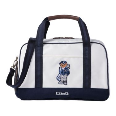 RLX GOLF Polo　カーディガンベア メンズ ボストンバッグ RLB019 WN ホワイトネイビー　2025年モデル ホワイトネイビー