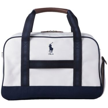 RLX GOLF Polo　カーディガンベア メンズ ボストンバッグ RLB019 WN ホワイトネイビー　2025年モデル 詳細1