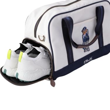 RLX GOLF Polo　カーディガンベア メンズ ボストンバッグ RLB019 WN ホワイトネイビー　2025年モデル 詳細2