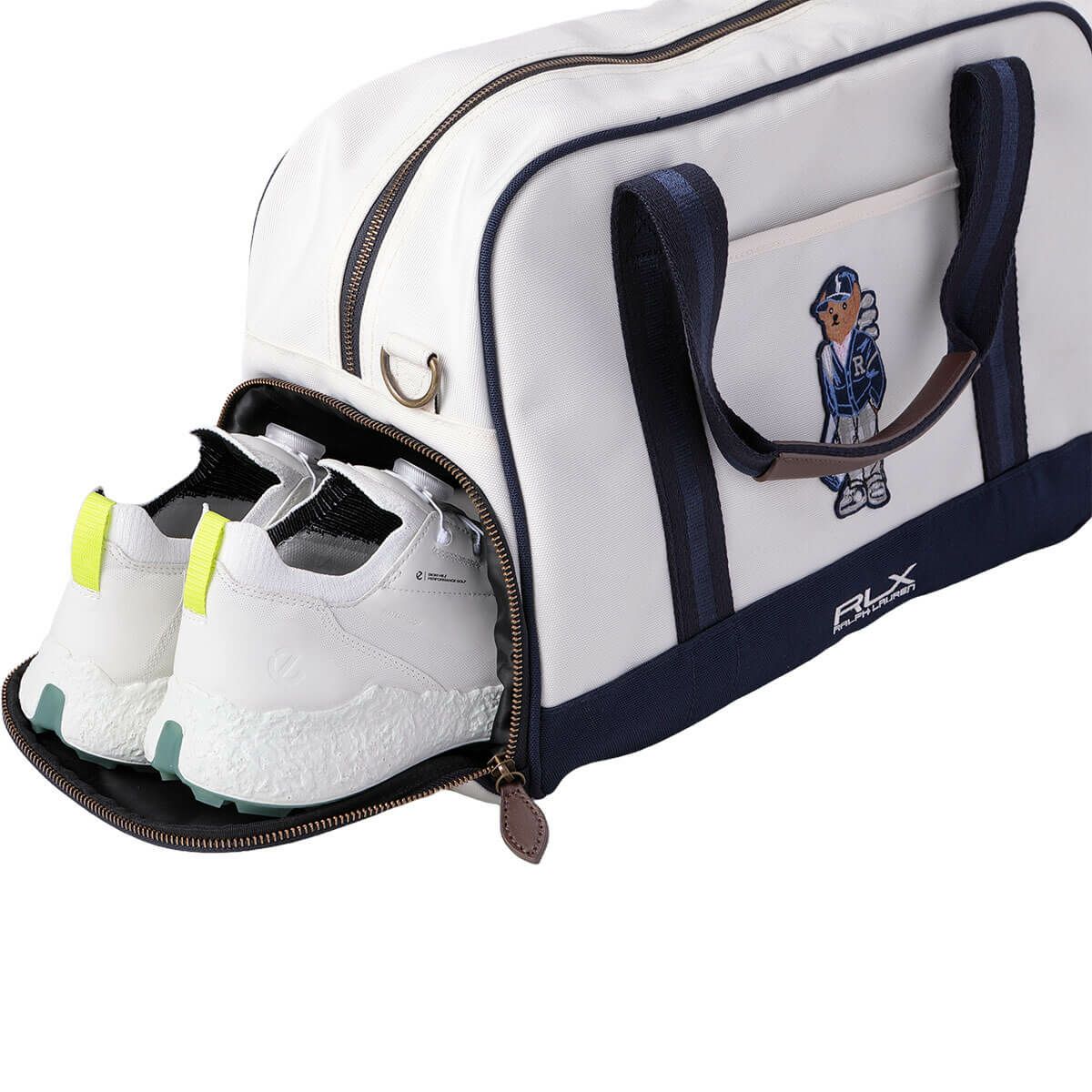 RLX GOLF Polo　カーディガンベア メンズ ボストンバッグ RLB019 WN ホワイトネイビー　2025年モデル 詳細2