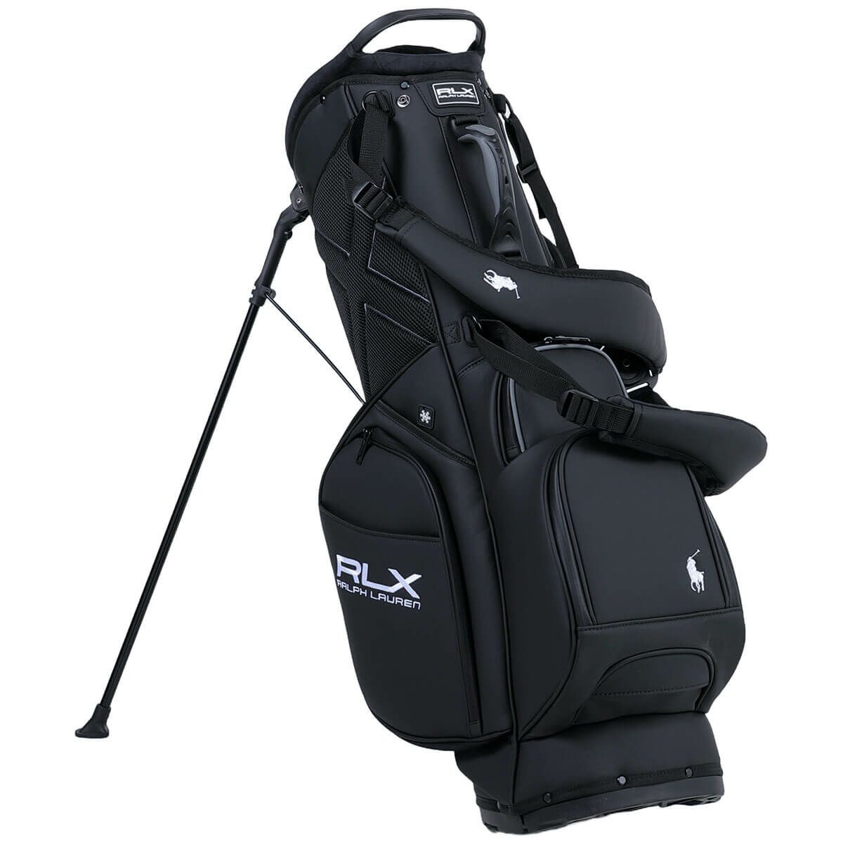 RLX GOLF　プレミアムシリーズ メンズ スタンドキャディバッグ RLC017S BK ブラック　2025年モデル 詳細1