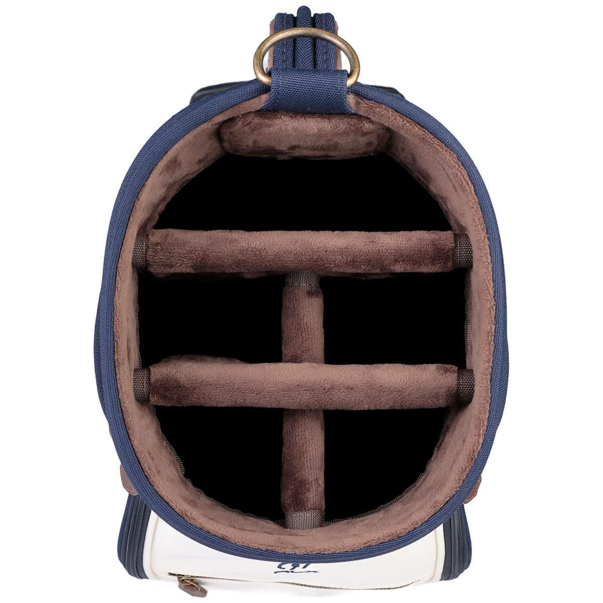 RLX GOLF Polo　カーディガンベア メンズ キャディバッグ RLC019 WN ホワイトネイビー　2025年モデル 詳細5