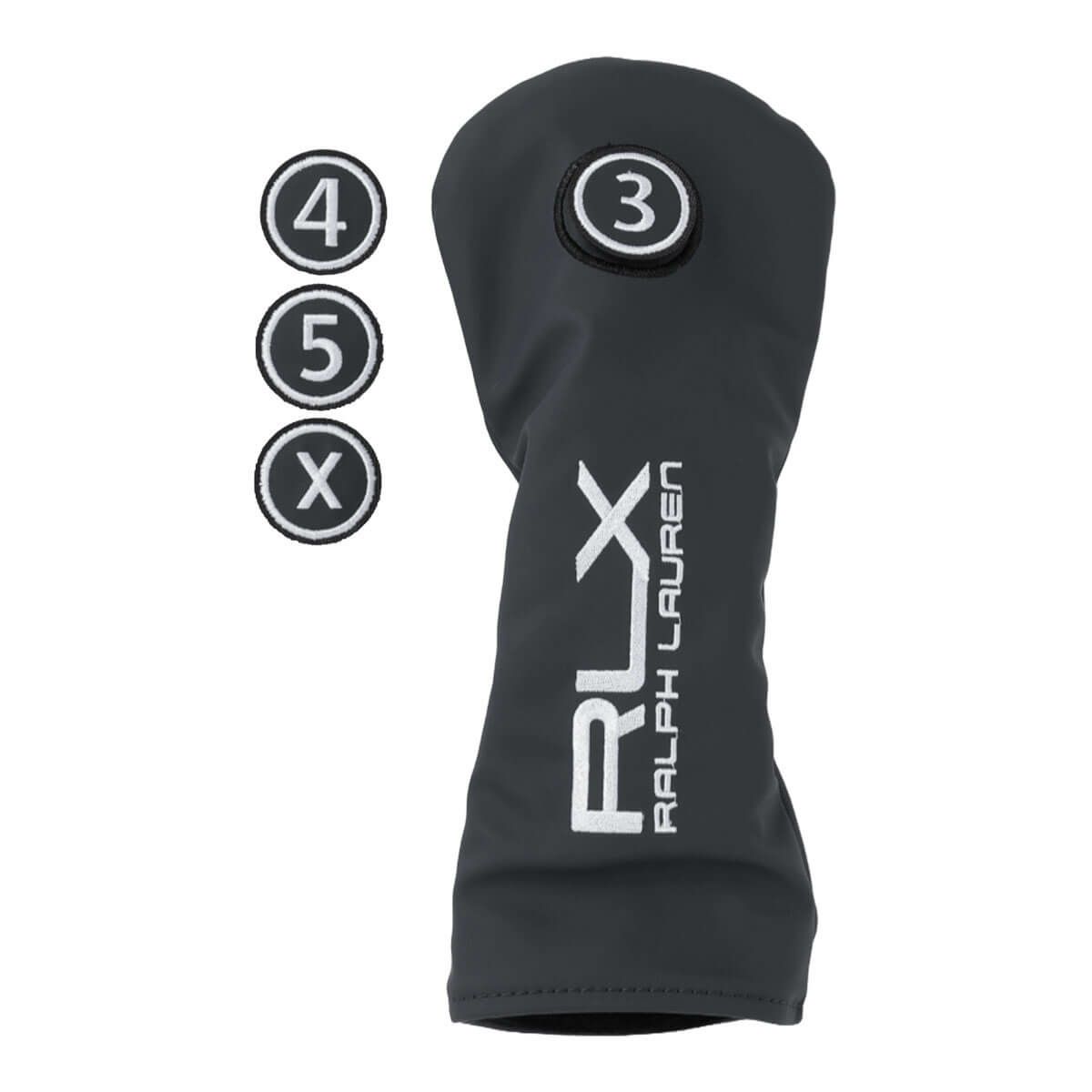 RLX GOLF　プレミアムシリーズ メンズ フェアウェイウッド用 ヘッドカバー RLF017 BK ブラック　2025年モデル ブラック