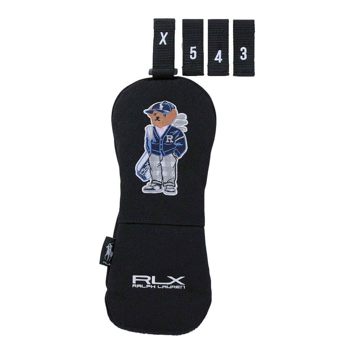 RLX GOLF Polo　カーディガンベア メンズ フェアウェイウッド用 ヘッドカバー RLF019 BK ブラック　2025年モデル ブラック