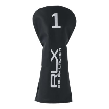RLX GOLF　プレミアムシリーズ メンズ ドライバー用 ヘッドカバー RLH017 BK ブラック　2025年モデル ブラック