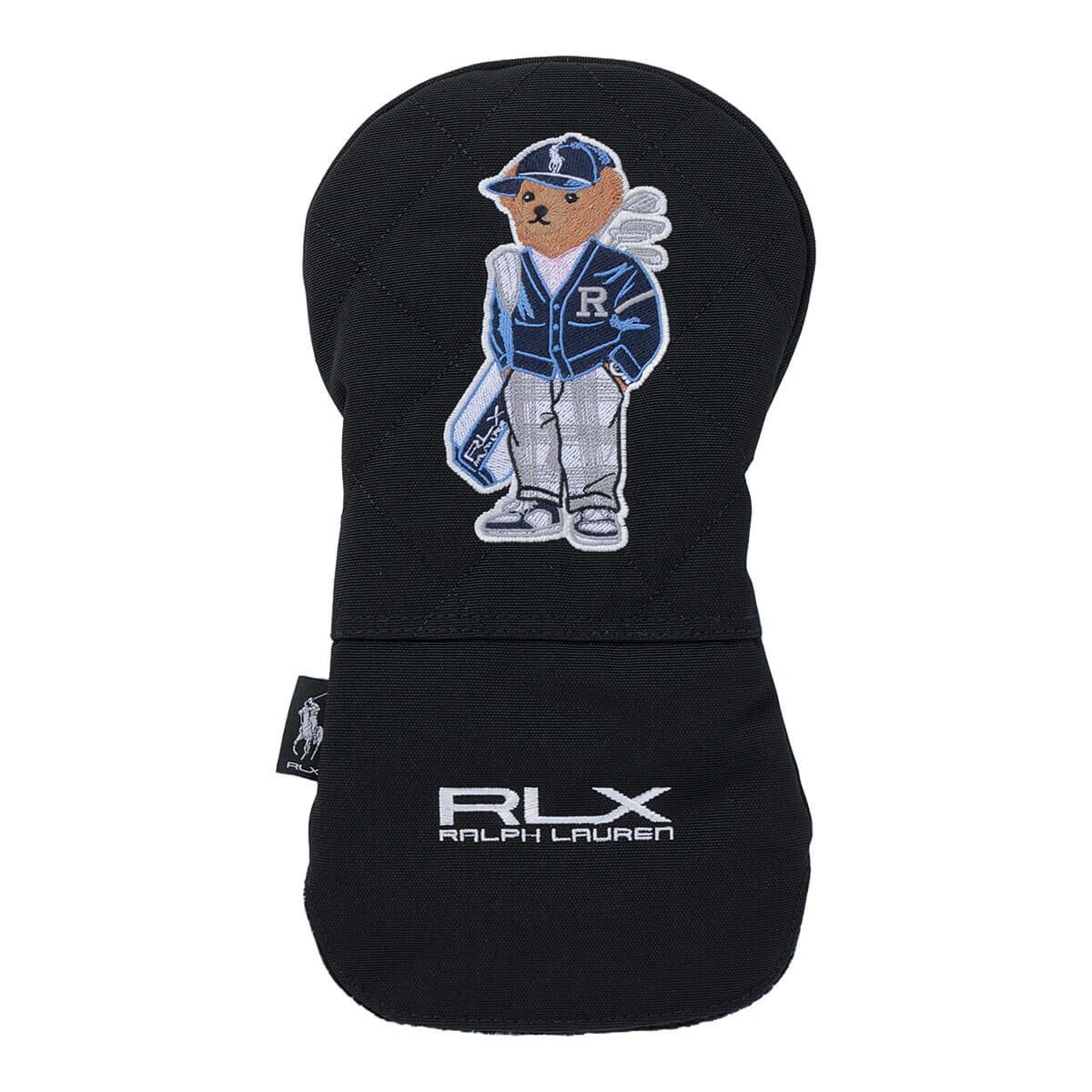 RLX GOLF Polo　カーディガンベア メンズ ドライバー用 ヘッドカバー RLH019 BK ブラック　2025年モデル ブラック