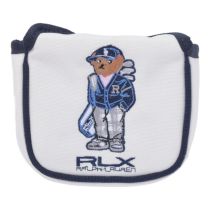 RLX GOLF Polo　カーディガンベア マレット メンズ パターカバー RLM019 WN ホワイトネイビー　2025年モデル