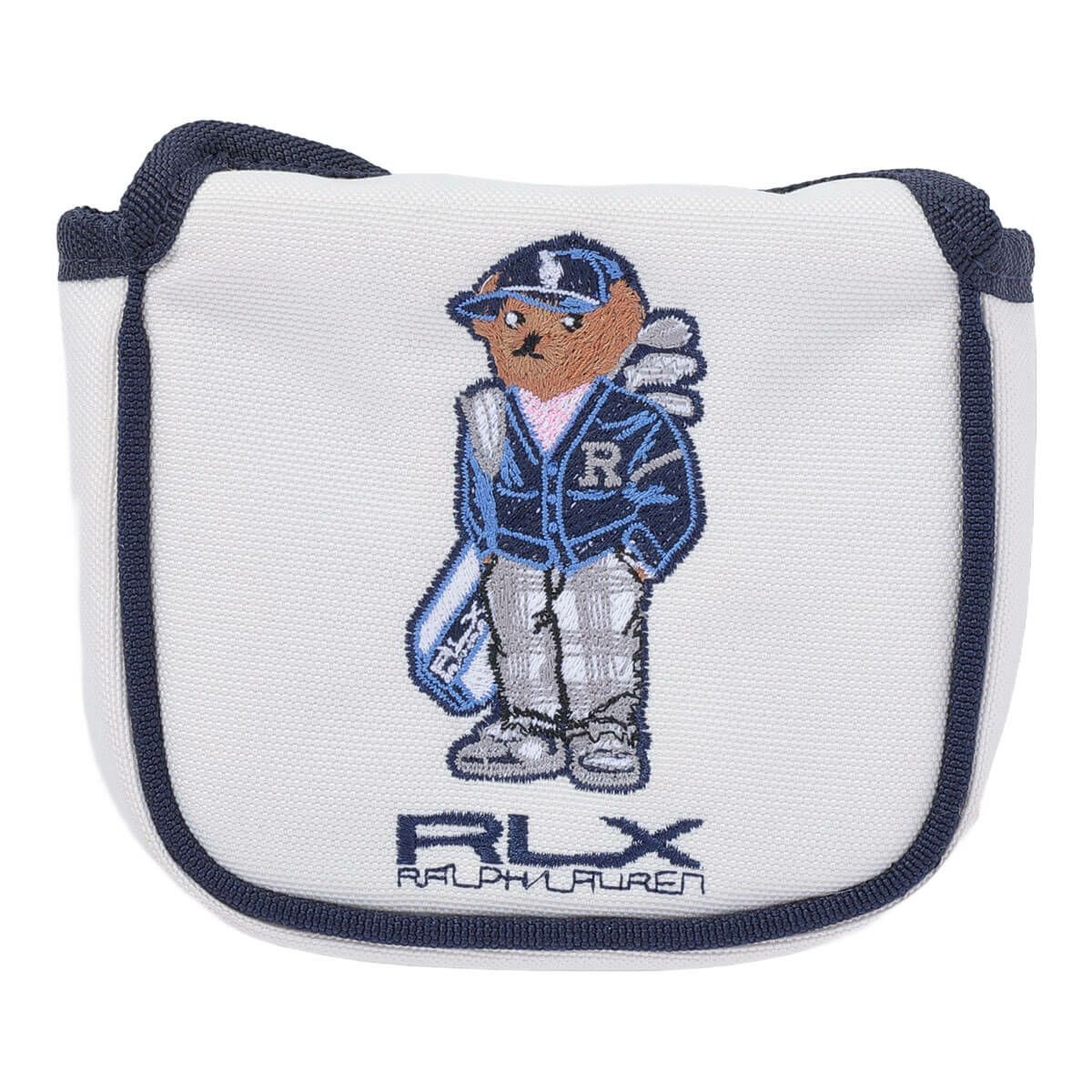 RLX GOLF Polo　カーディガンベア マレット メンズ パターカバー RLM019 WN ホワイトネイビー　2025年モデル ホワイトネイビー