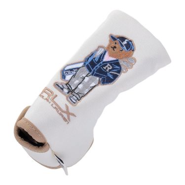 RLX GOLF Polo　カーディガンベア メンズ パターカバー RLP019 WB ホワイトベージュ　2025年モデル ホワイトベージュ