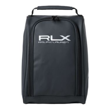 RLX GOLF　プレミアムシリーズ メンズ シューズバッグ RLS017 BK ブラック　2025年モデル ブラック