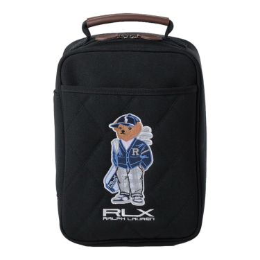 RLX GOLF Polo　カーディガンベア メンズ シューズバッグ RLS019 BK ブラック　2025年モデル ブラック