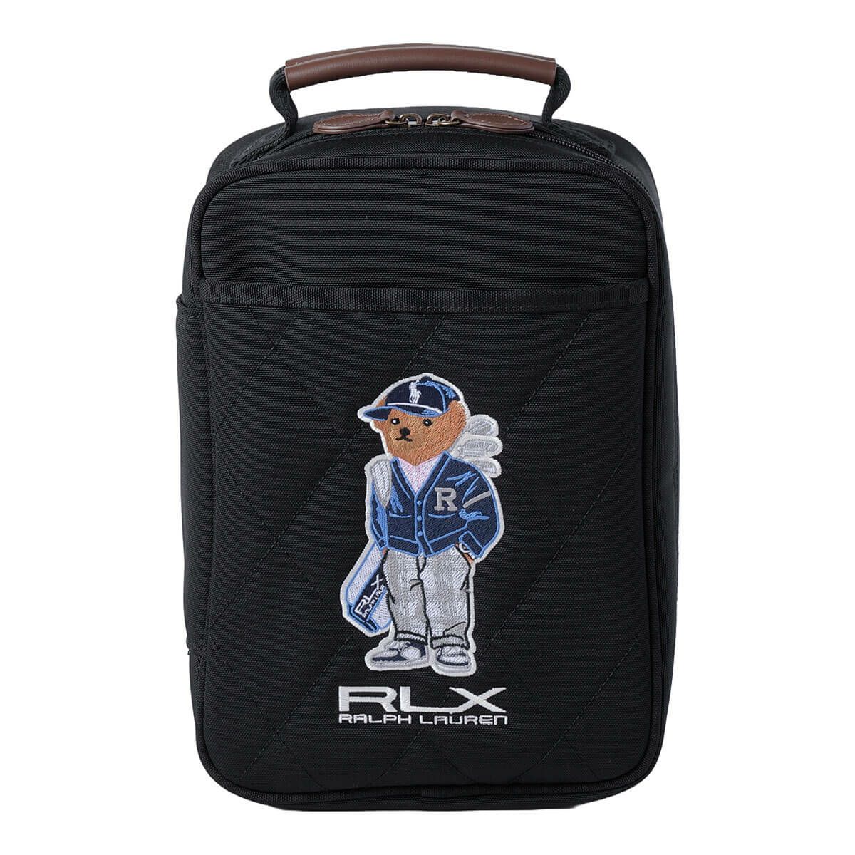 RLX GOLF Polo　カーディガンベア メンズ シューズバッグ RLS019 BK ブラック　2025年モデル ブラック