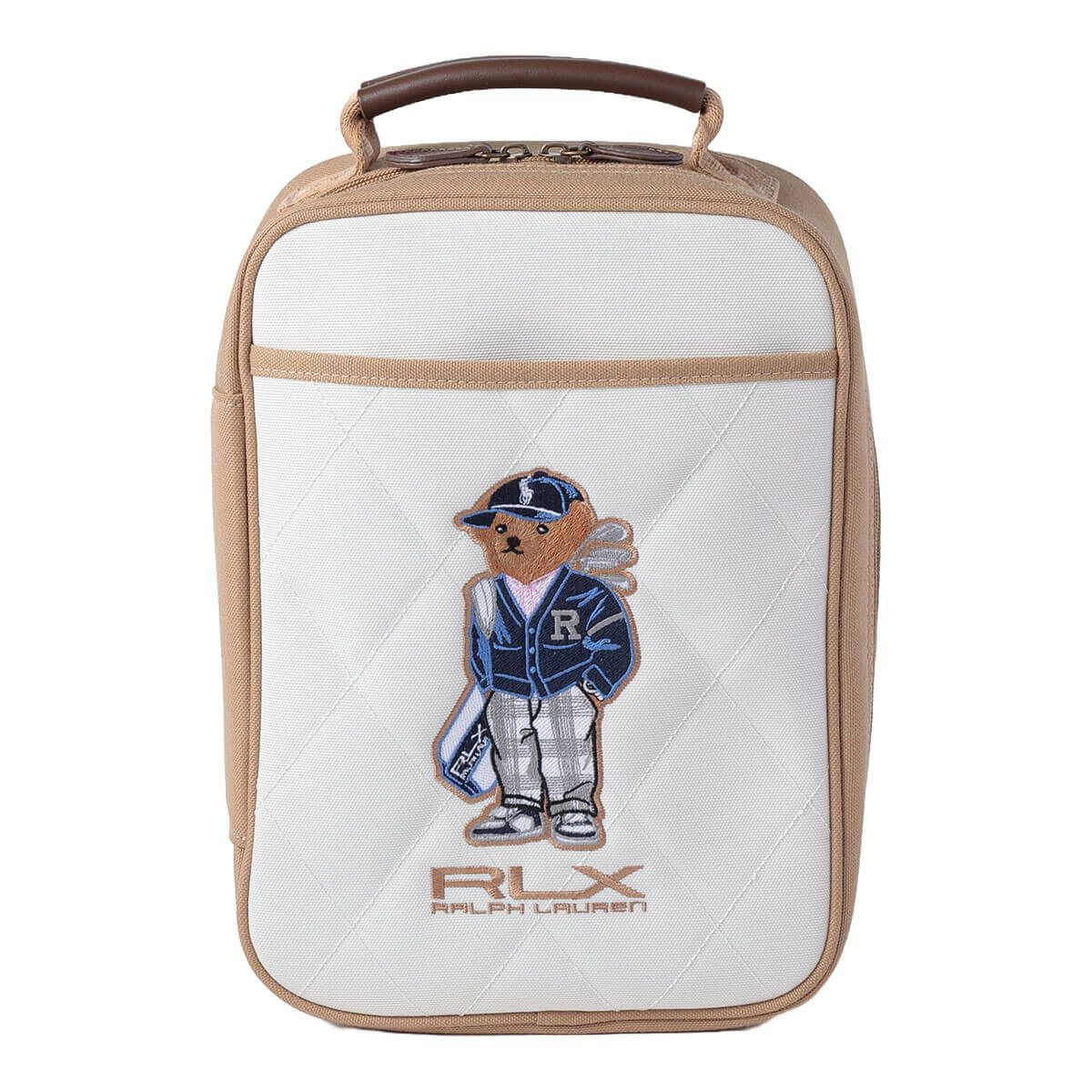 RLX GOLF Polo　カーディガンベア メンズ シューズバッグ RLS019 WB ホワイトベージュ　2025年モデル ホワイトベージュ