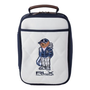 RLX GOLF Polo　カーディガンベア メンズ シューズバッグ RLS019 WN ホワイトネイビー　2025年モデル ホワイトネイビー