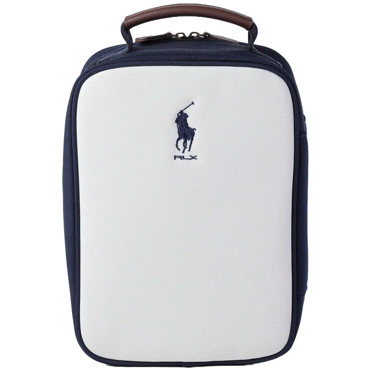 RLX GOLF Polo　カーディガンベア メンズ シューズバッグ RLS019 WN ホワイトネイビー　2025年モデル 詳細1