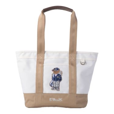 RLX GOLF Polo　カーディガンベア メンズ トートバッグ RLT019 WB ホワイトベージュ　2025年モデル ホワイトベージュ