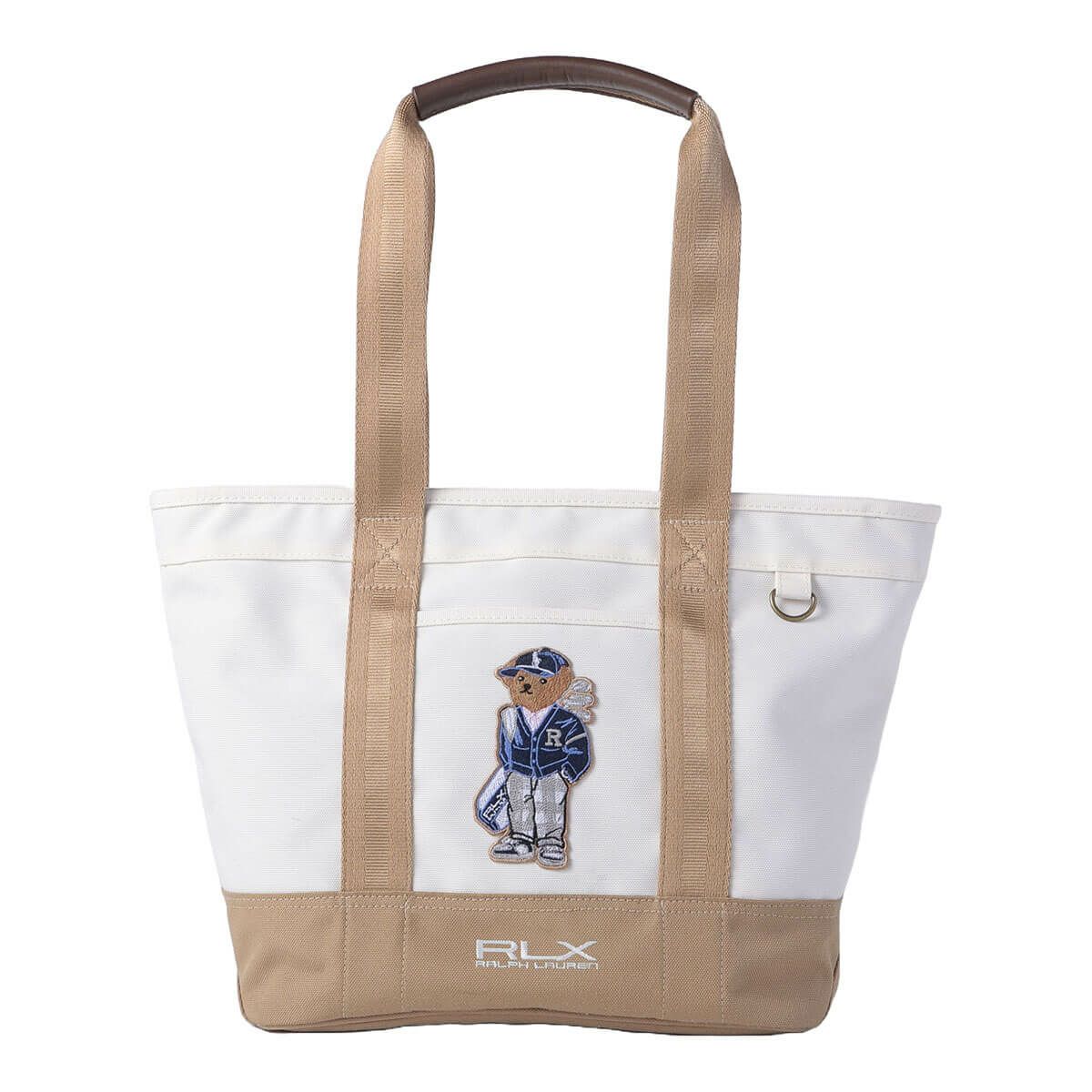 RLX GOLF Polo　カーディガンベア メンズ トートバッグ RLT019 WB ホワイトベージュ　2025年モデル ホワイトベージュ