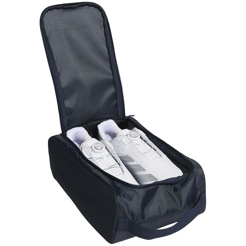 アディダス adidas　メンズ サイドメッシュ シューズバッグ JWK34 JM0215 カレッジネイビー　2025年モデル 詳細3