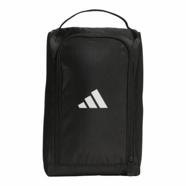 アディダス adidas　メンズ サイドメッシュ シューズバッグ JWK34 JM2728 ブラック　2025年モデル ブラック