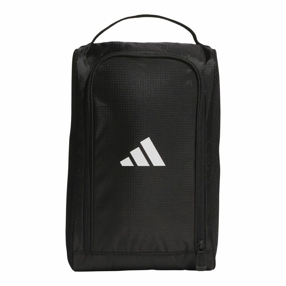 アディダス adidas　メンズ サイドメッシュ シューズバッグ JWK34 JM2728 ブラック　2025年モデル ブラック