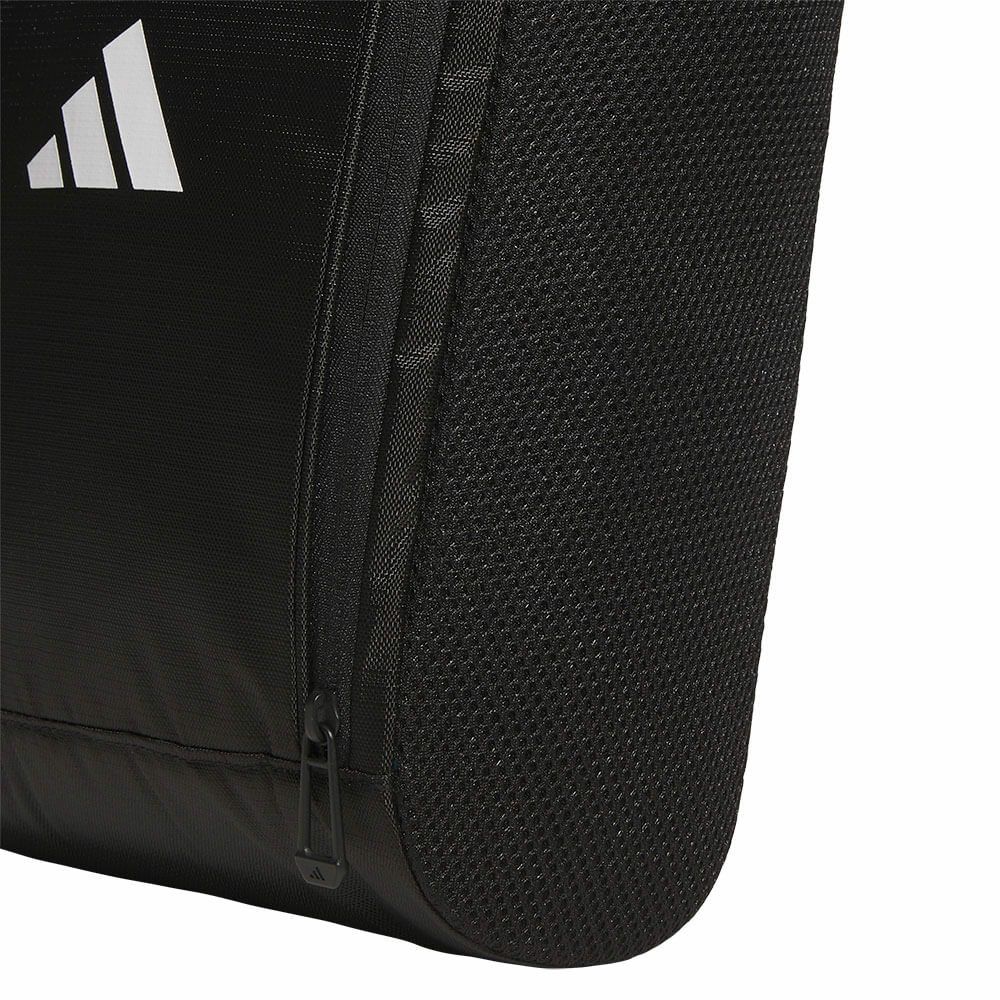 アディダス adidas　メンズ サイドメッシュ シューズバッグ JWK34 JM2728 ブラック　2025年モデル 詳細5