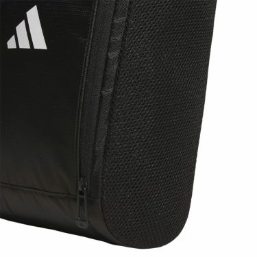 アディダス adidas　メンズ サイドメッシュ シューズバッグ JWK34 JM2728 ブラック　2025年モデル 詳細5