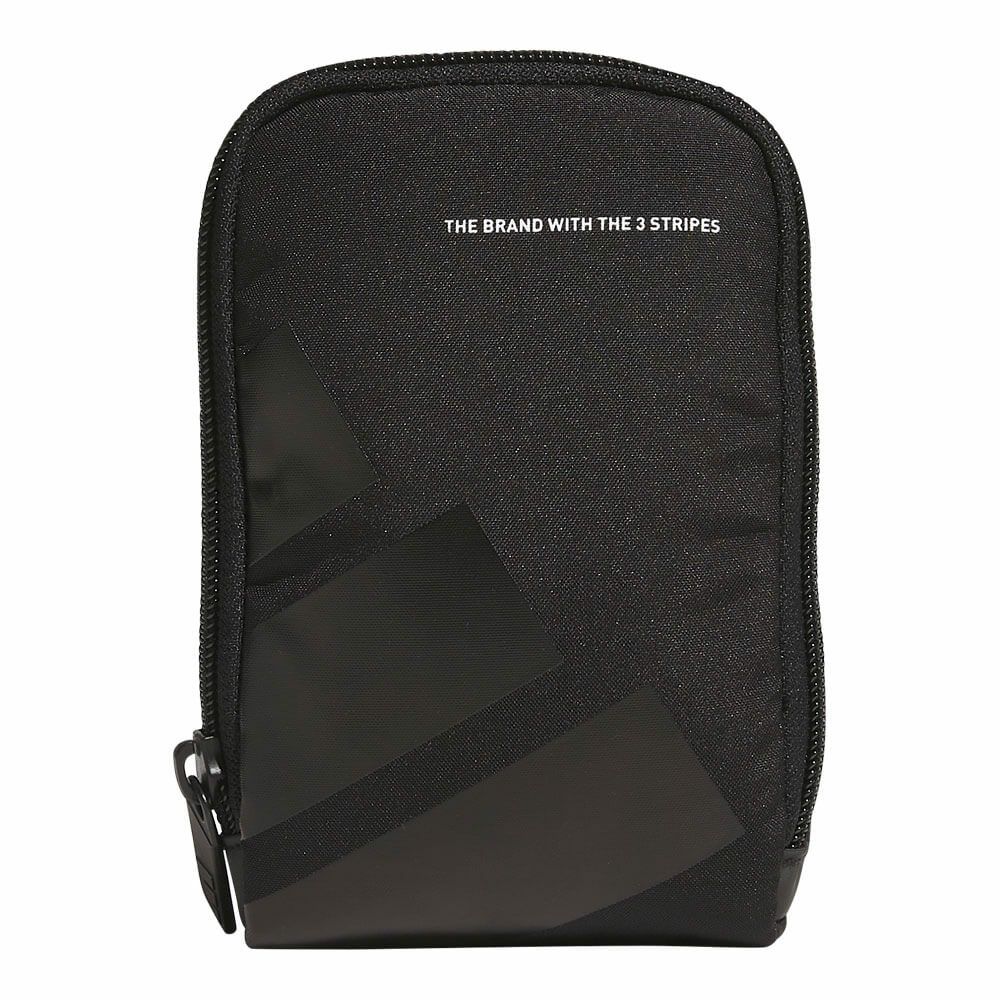 アディダス adidas　メンズ ボールドロゴ マルチポーチ IKC98 IN2760 ブラック　2025年モデル ブラック