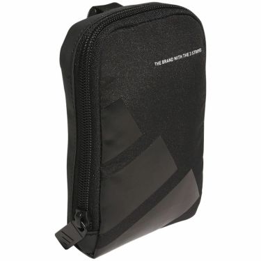 アディダス adidas　メンズ ボールドロゴ マルチポーチ IKC98 IN2760 ブラック　2025年モデル 詳細2