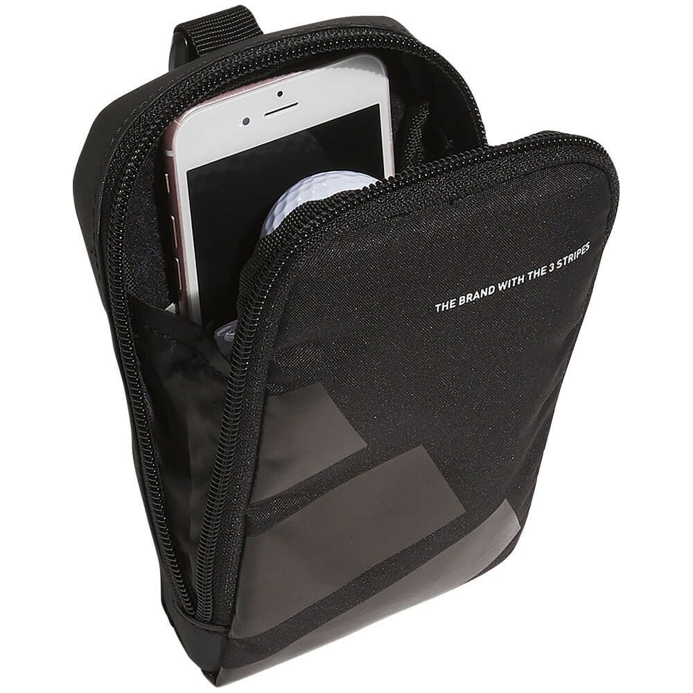 アディダス adidas　メンズ ボールドロゴ マルチポーチ IKC98 IN2760 ブラック　2025年モデル 詳細3