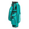 アディダス adidas　メンズ スリーストライプス コーデュラ キャディバッグ KVH34 JM2971 ピュアティール　2025年モデル ピュアティール