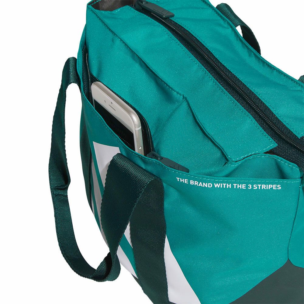 アディダス adidas　メンズ ボールドロゴ ラウンドトートバッグ IKC88 JM3028 ピュアティール　2025年モデル 詳細4