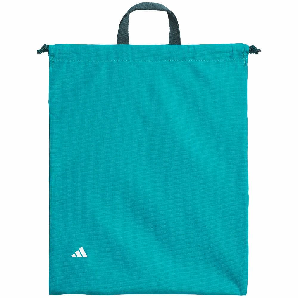 アディダス adidas　メンズ ボールドロゴ シューズ サック IKC99 JM3031 ピュアティール　2025年モデル 詳細1