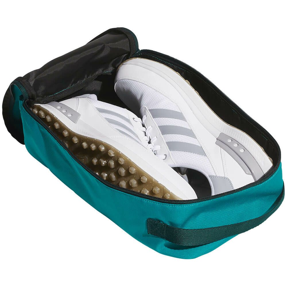 アディダス adidas　メンズ ボールドロゴ シューズバッグ IKD01 JM3030 ピュアティール　2025年モデル 詳細3