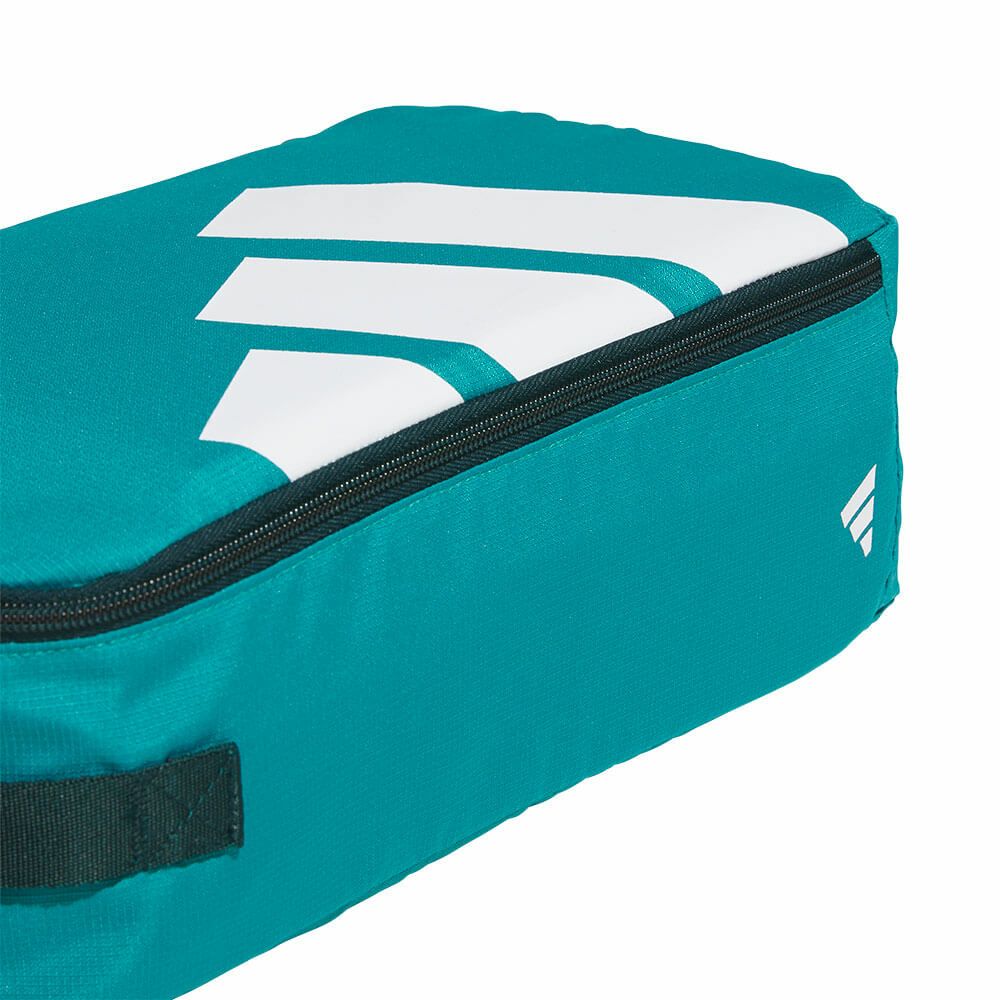 アディダス adidas　メンズ ボールドロゴ シューズバッグ IKD01 JM3030 ピュアティール　2025年モデル 詳細4