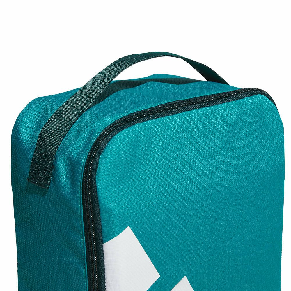 アディダス adidas　メンズ ボールドロゴ シューズバッグ IKD01 JM3030 ピュアティール　2025年モデル 詳細5