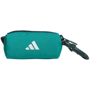 アディダス adidas　メンズ ボールドロゴ ボールケース IKD42 JM3032 ピュアティール　2025年モデル ピュアティール