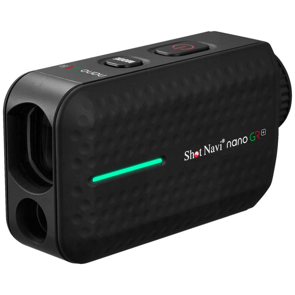 ショットナビ　レーザー距離計　Laser Sniper nano GR＋ レーザー スナイパー ナノ グリーン＆レッド プラス　ブラック ブラック