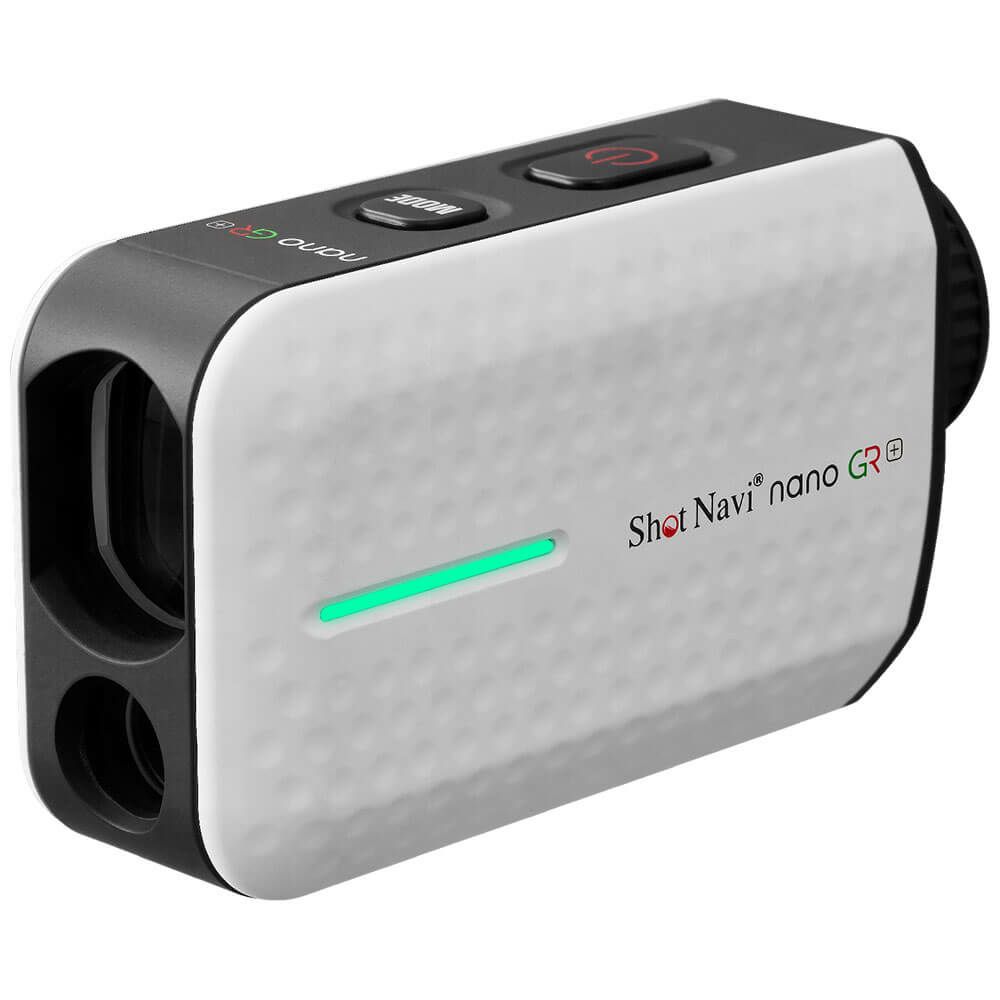 ショットナビ　レーザー距離計　Laser Sniper nano GR＋ レーザー スナイパー ナノ グリーン＆レッド プラス　ホワイト ホワイト