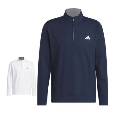 アディダス adidas　メンズ ハーフジップ 長袖 スウェット JVU44　2025年モデル 詳細1