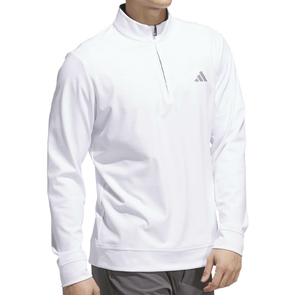 アディダス adidas　メンズ ハーフジップ 長袖 スウェット JVU44　2025年モデル 詳細3