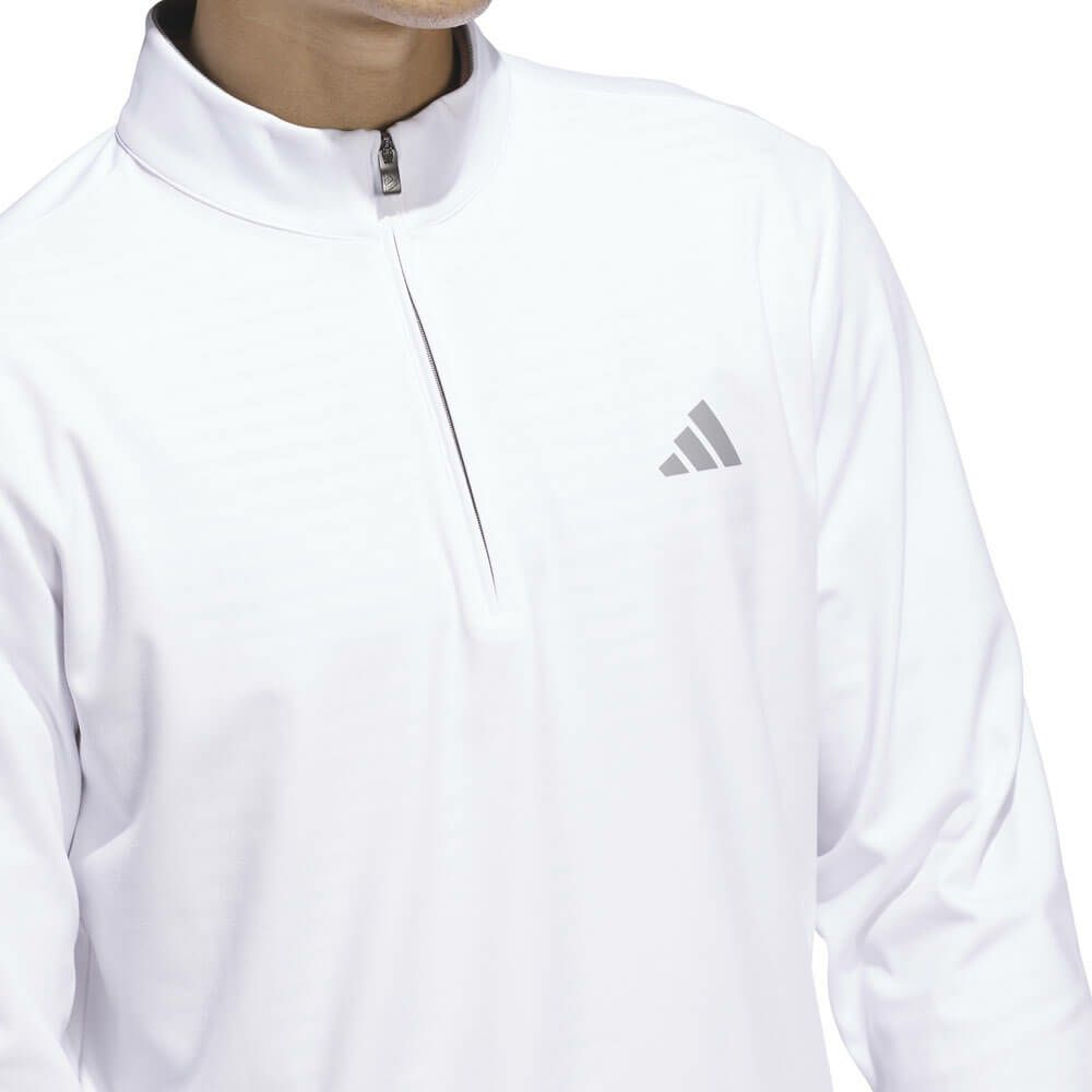 アディダス adidas　メンズ ハーフジップ 長袖 スウェット JVU44　2025年モデル 詳細4