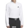 アディダス adidas　メンズ シーズナルジャガード 長袖 ポロシャツ JVV03　2025年モデル ホワイト