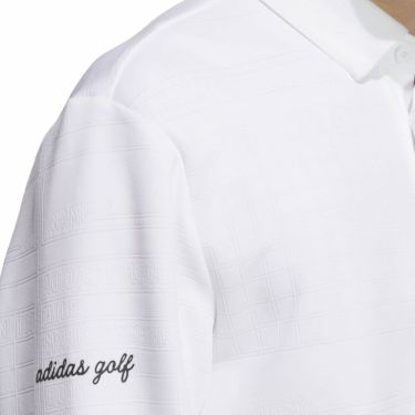 アディダス adidas　メンズ シーズナルジャガード 長袖 ポロシャツ JVV03　2025年モデル 詳細5