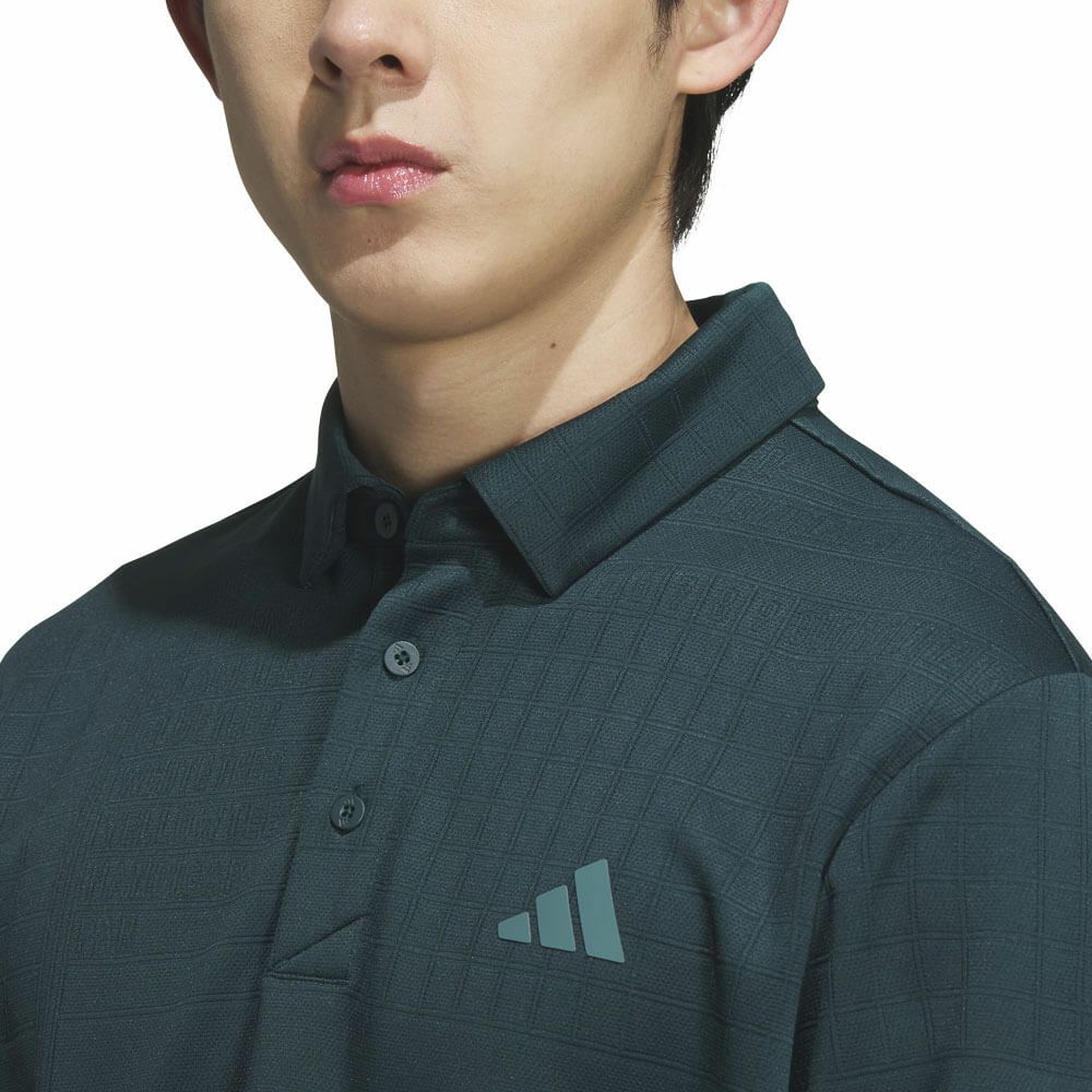 アディダス adidas　メンズ シーズナルジャガード 長袖 ポロシャツ JVV03　2025年モデル 詳細12