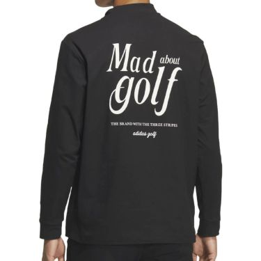 アディダス adidas　メンズ バックグラフィック 長袖 モックネックシャツ JVV08　2025年モデル 詳細6