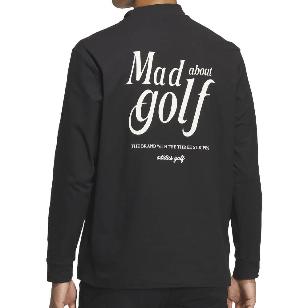 アディダス adidas　メンズ バックグラフィック 長袖 モックネックシャツ JVV08　2025年モデル 詳細6