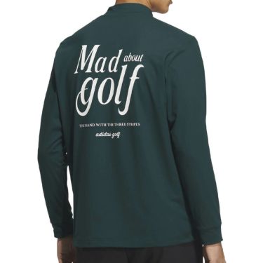 アディダス adidas　メンズ バックグラフィック 長袖 モックネックシャツ JVV08　2025年モデル 詳細10