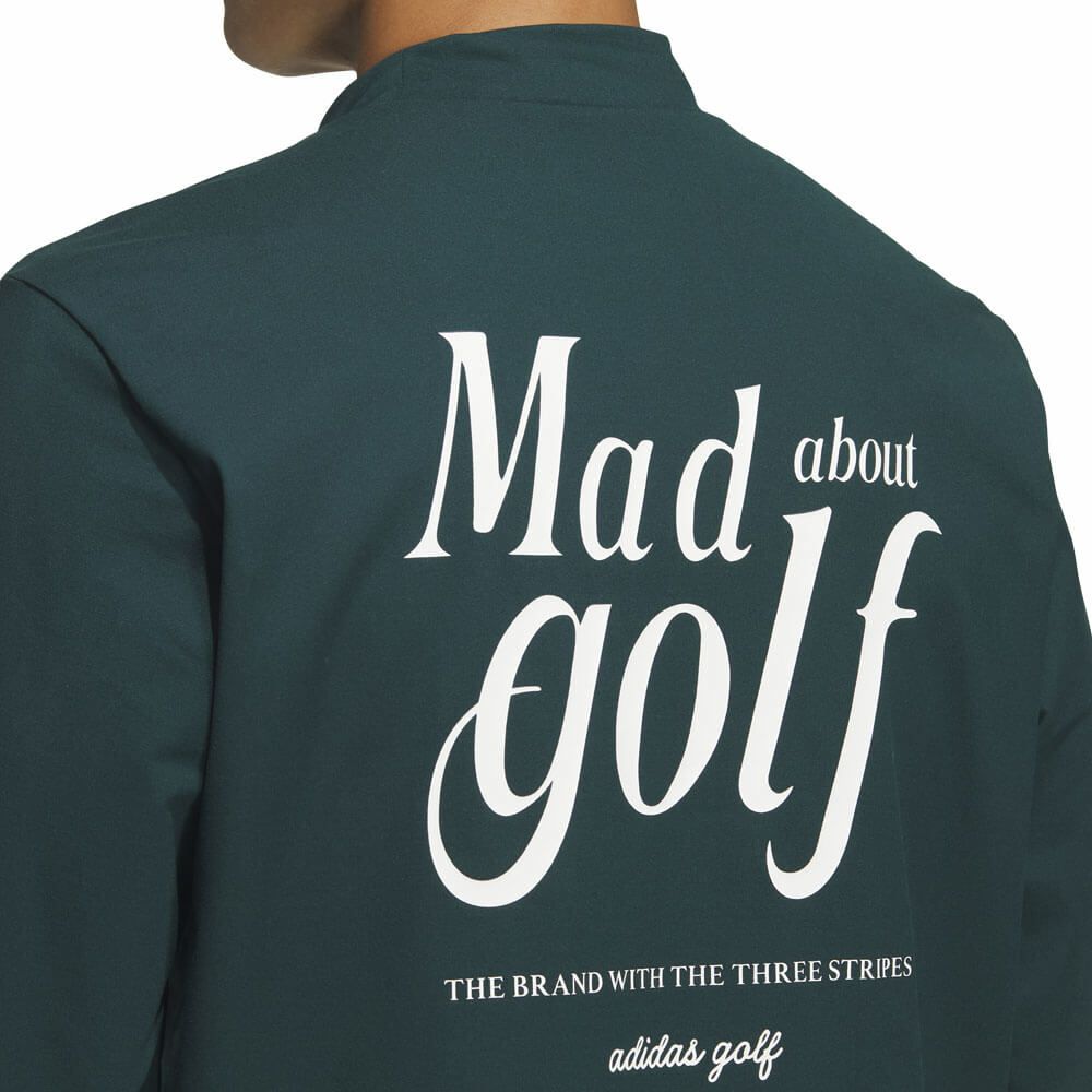 アディダス adidas　メンズ バックグラフィック 長袖 モックネックシャツ JVV08　2025年モデル 詳細13