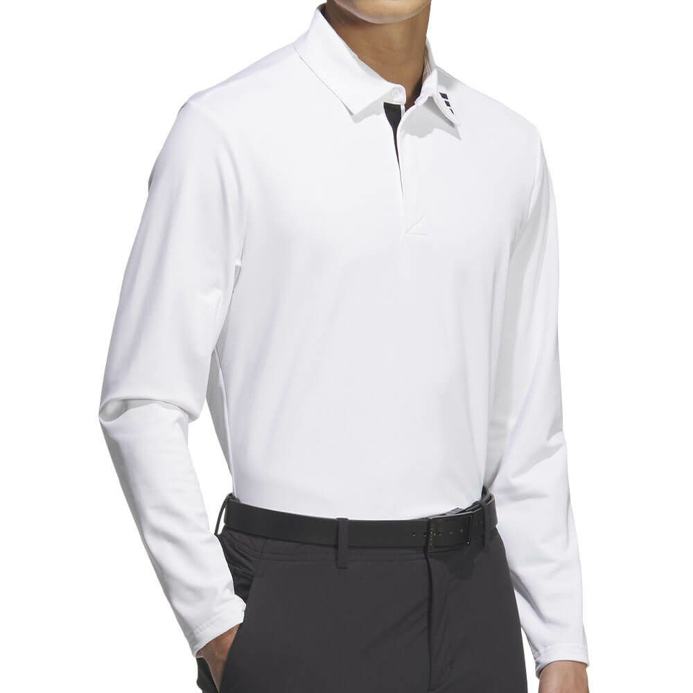 アディダス adidas　メンズ アディゼロ ジャガード 長袖 ポロシャツ JWJ84　2025年モデル 詳細3